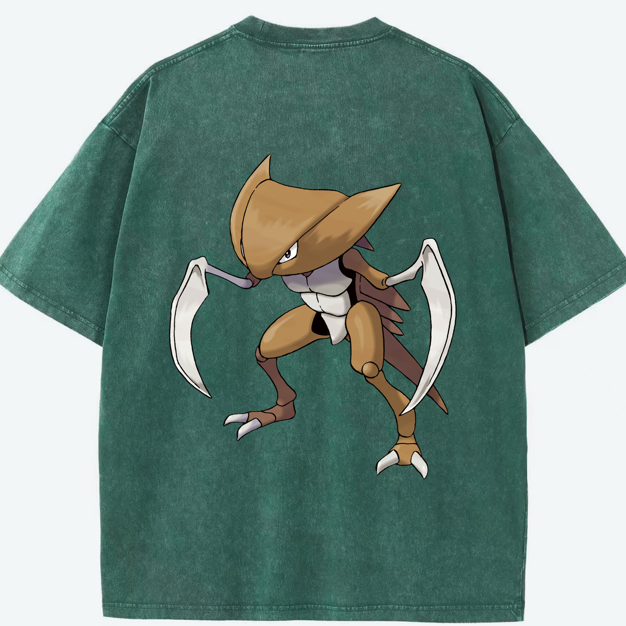 （画像用） ポケットモンスター Pokémon 綿100% ヴィンテージ風 半袖Tシャツ（背面プリント）